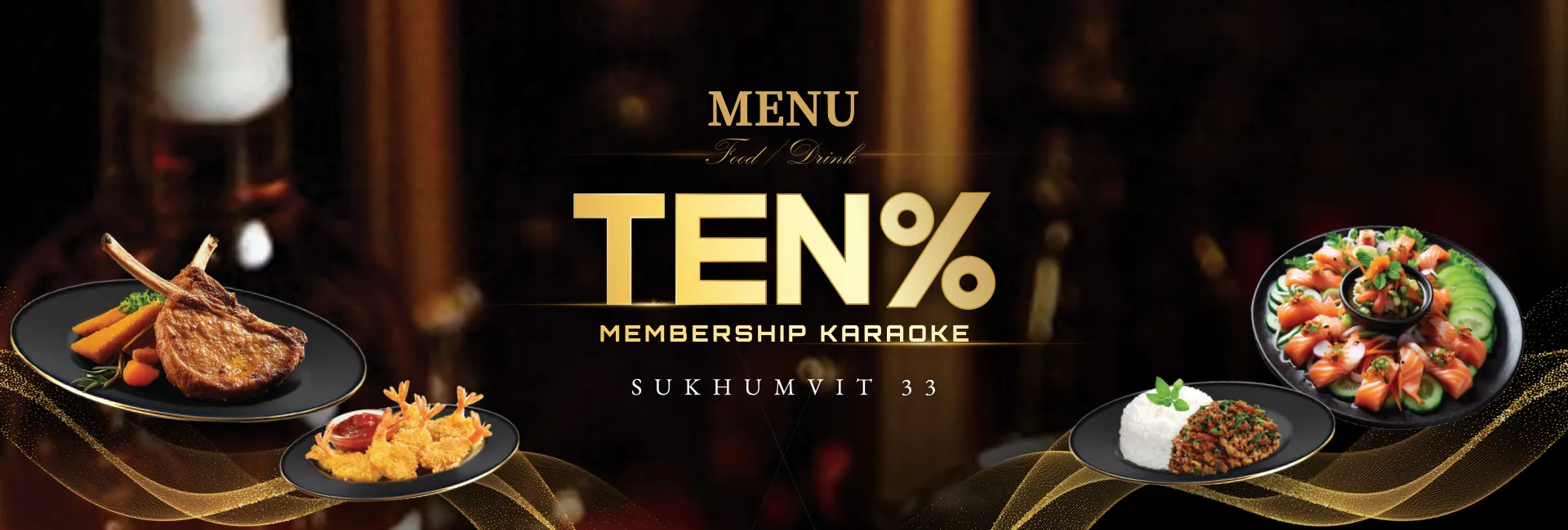 TEN% 曼谷美食与酒水